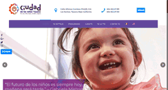 Desktop Screenshot of ciudaddeninos.org